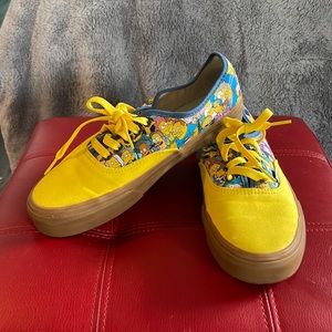 Vans X The Simpsons custom women’s sneakers size 9